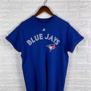 Size XL Blue Jays Short Sleeve Shirt